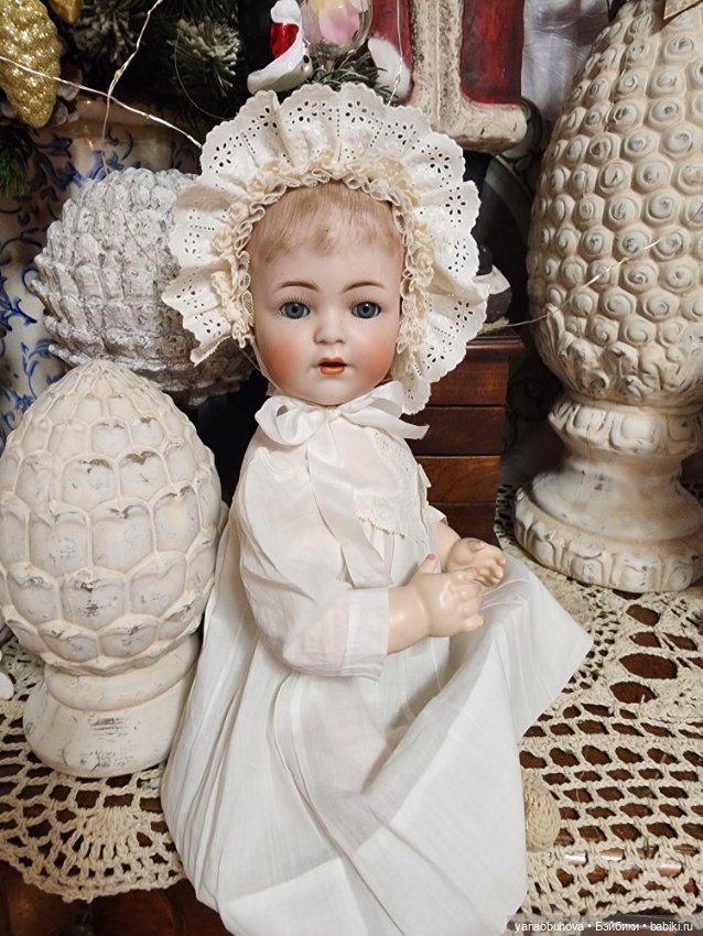 Антикварный небольшой редкий пупс Каммер Рейнхард 127, рост 31 см (фото 3)