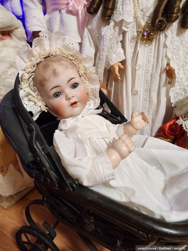 Антикварный небольшой редкий пупс Каммер Рейнхард 127, рост 31 см