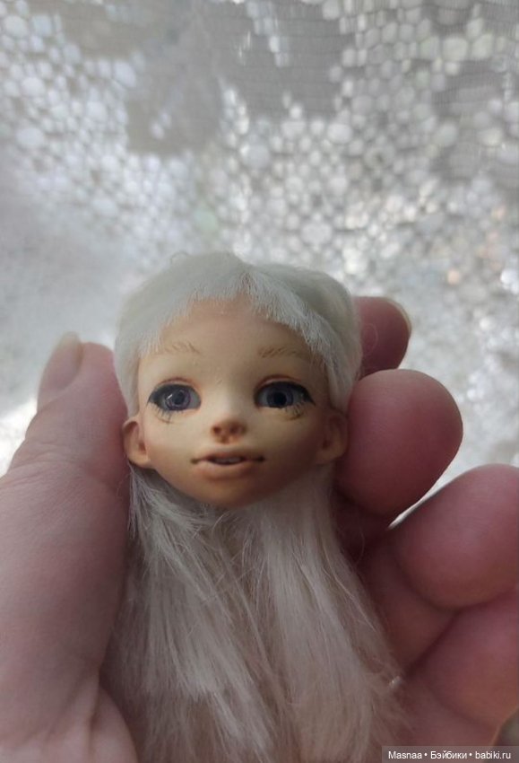 Авторская бжд куколка "девочка слон" (фото 5)