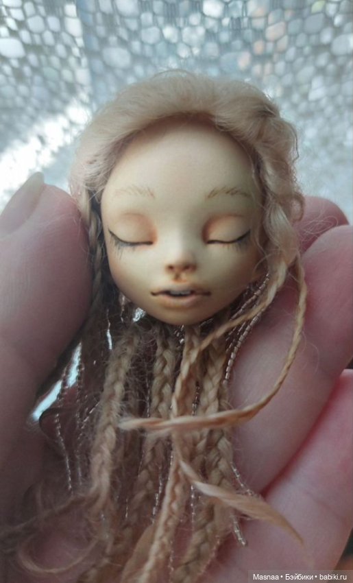 Авторская бжд куколка "девочка слон" (фото 6)