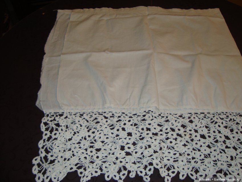 Бывшие шторы с кружевами — Ткани