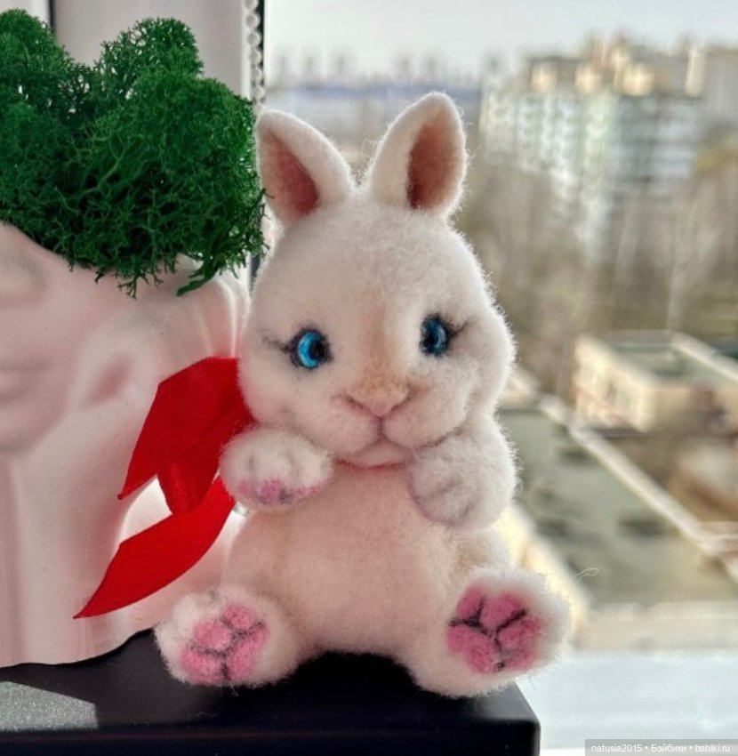 Зайка — Авторские игрушки (фото 4)