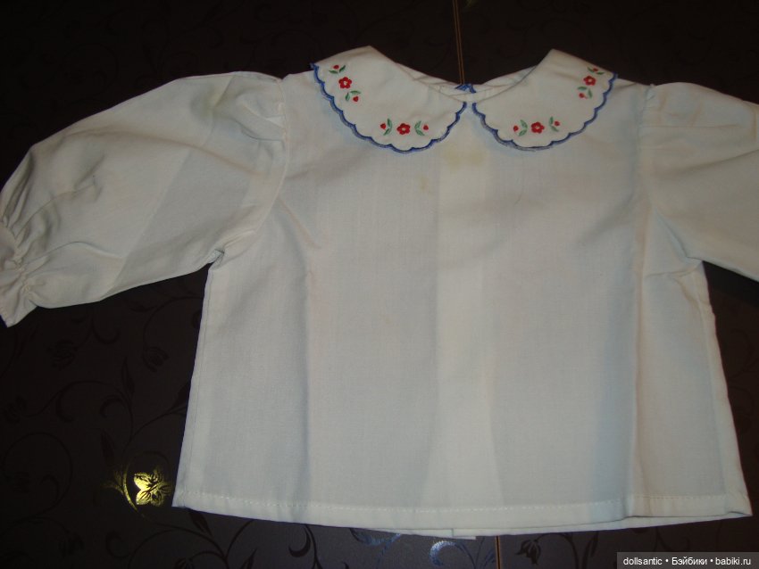 Блузка для антикварной (винтажной) куклы