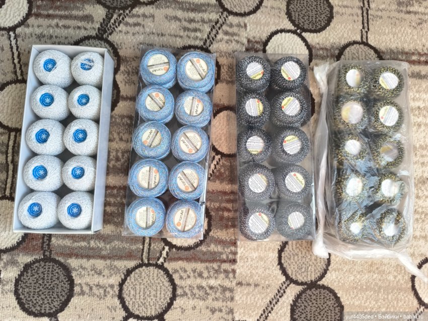 Ниточки для вязания куклам