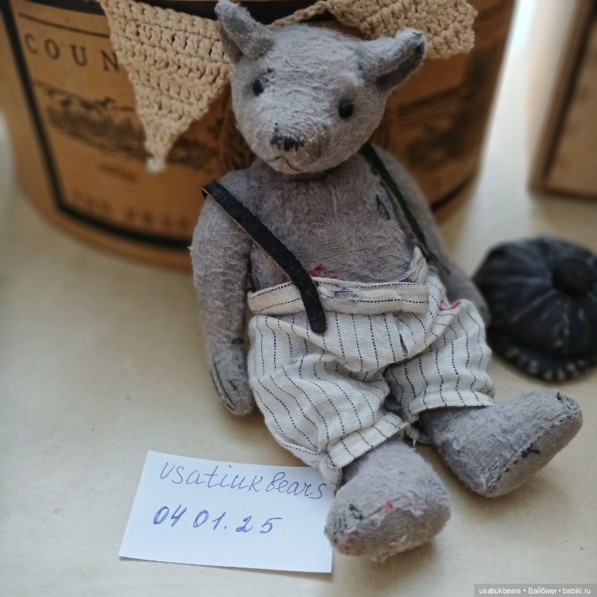 Карманный мишка в стиле Тедди (фото 6)