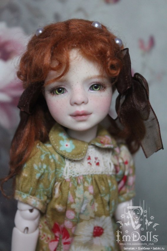 Кукла шарнирная авторская bjd Маришка серии Крохи от FinistDoll