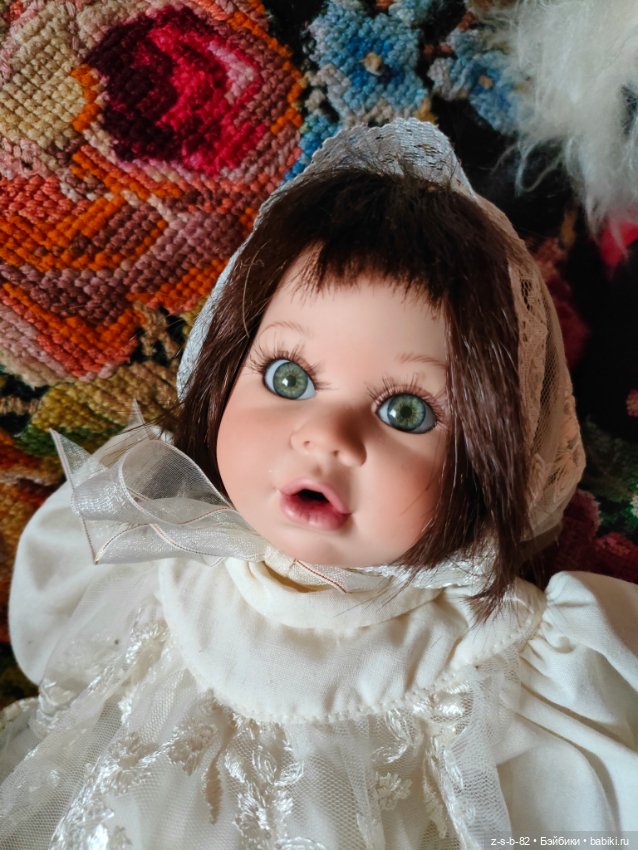 Малышка с глазами Бемби — Фарфоровые куклы (фото 6)