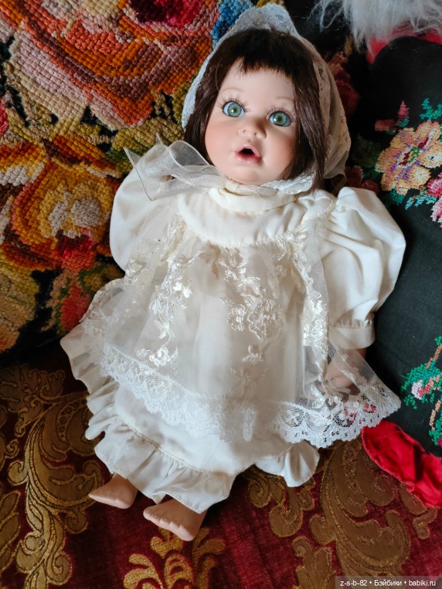 Малышка с глазами Бемби — Фарфоровые куклы (фото 7)