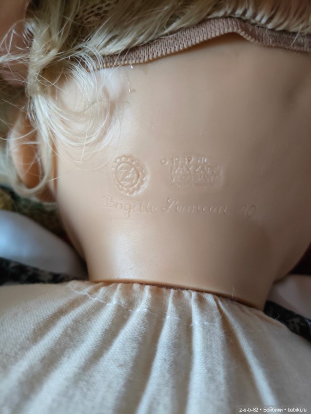 Булочка Brigitte Leman — Коллекционные куклы (фото 3)