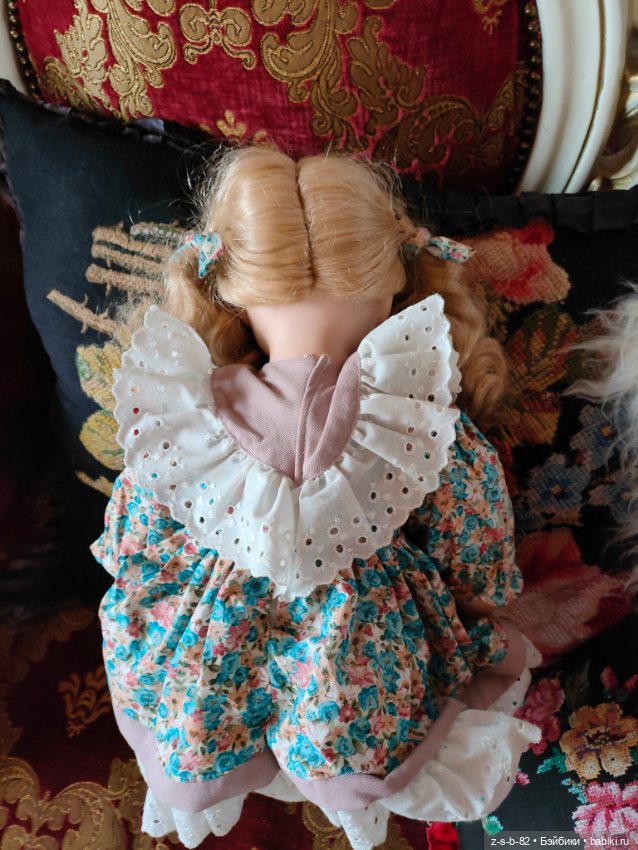 Винтажная плакса — Фарфоровые куклы
