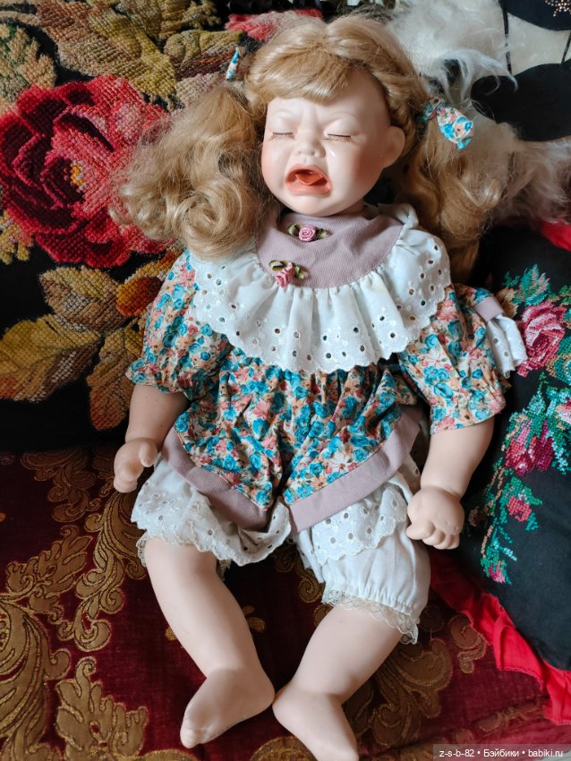 Винтажная плакса — Фарфоровые куклы (фото 7)