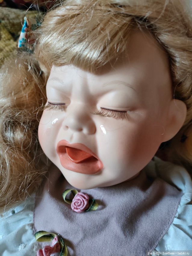 Винтажная плакса — Фарфоровые куклы (фото 4)