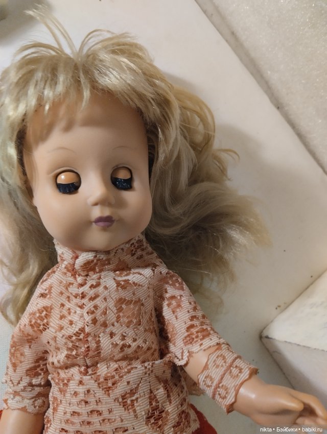 Редкая кукла ГДР Полностью резиновая (фото 6)