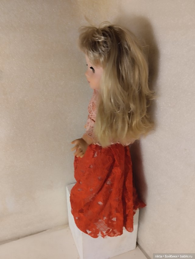 Редкая кукла ГДР Полностью резиновая (фото 5)