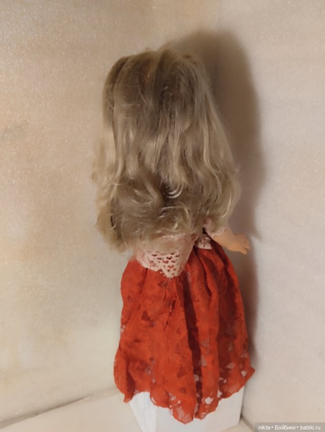 Редкая кукла ГДР Полностью резиновая (фото 4)
