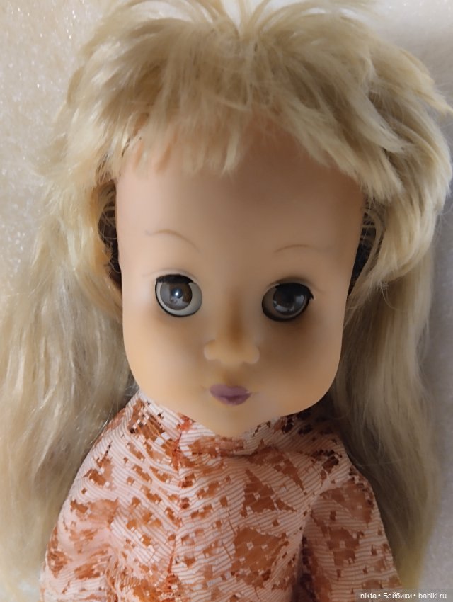 Редкая кукла ГДР Полностью резиновая (фото 2)