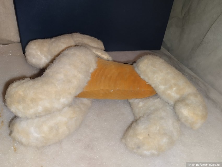 Мягкая игрушка СССР Собака плюшевая (фото 5)