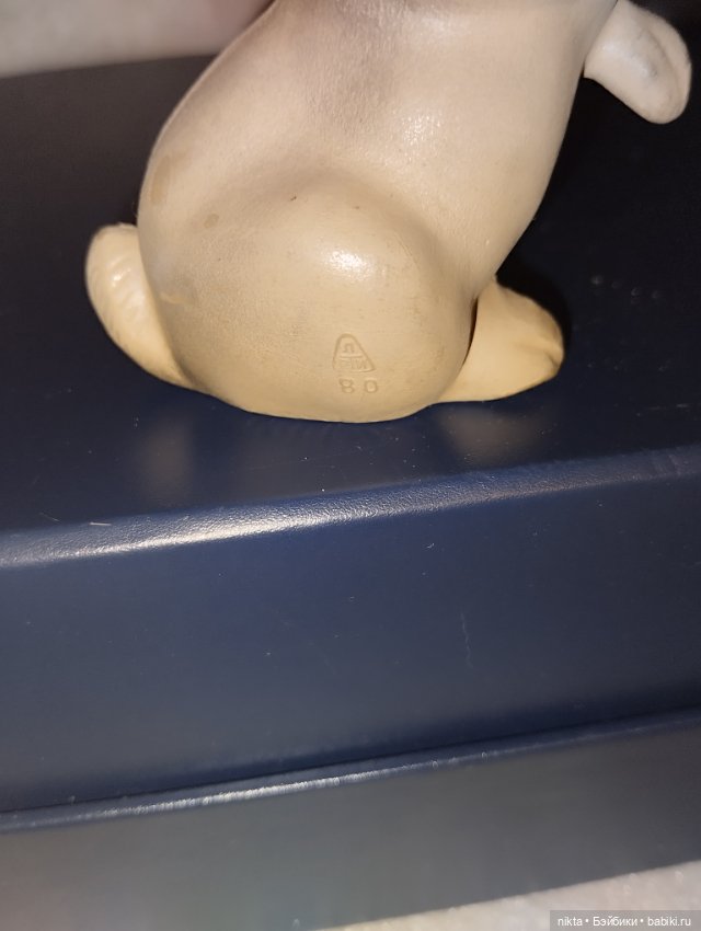 Резиновая игрушка СССР Красный треугольник Заяц (фото 7)