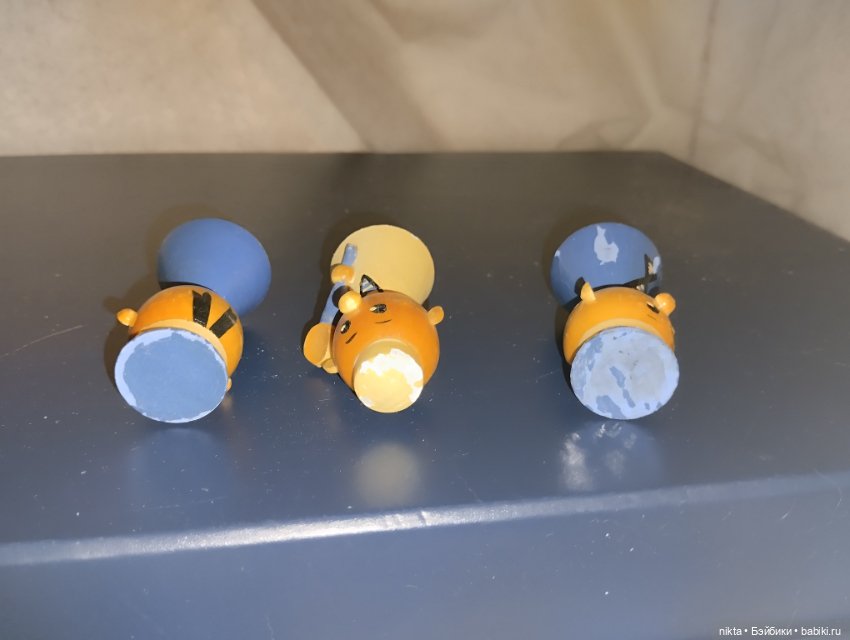 Деревянная игрушка СССР Морячки 3 штуки лотом (фото 7)