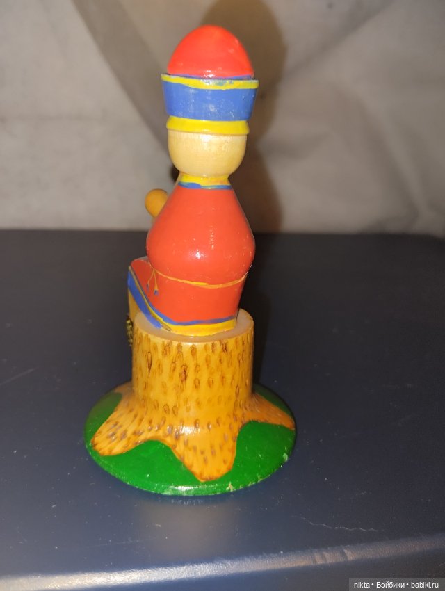 Деревянная фигурка, игрушка СССР Пастушок (фото 3)