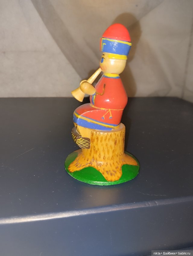 Деревянная фигурка, игрушка СССР Пастушок (фото 4)