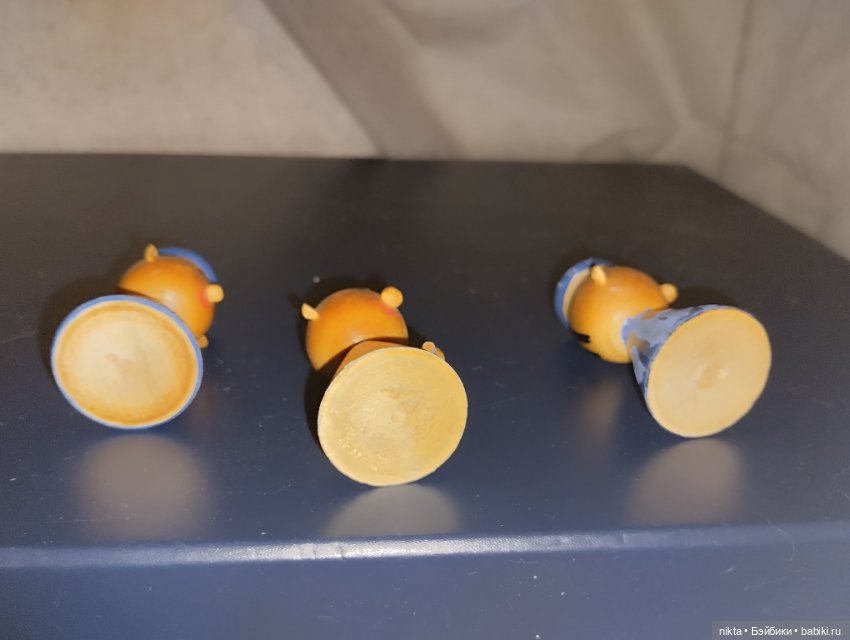 Деревянная игрушка СССР Морячки 3 штуки лотом (фото 6)