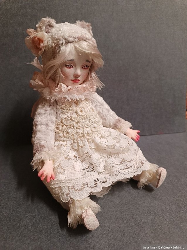 Тедди Долл Мишечка II — Авторские куклы (фото 7)