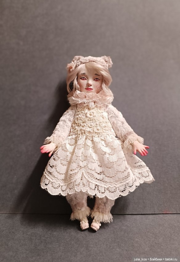 Тедди Долл Мишечка II — Авторские куклы (фото 8)