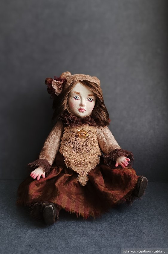 Тедди Долл Мишечка I — Авторские куклы (фото 8)