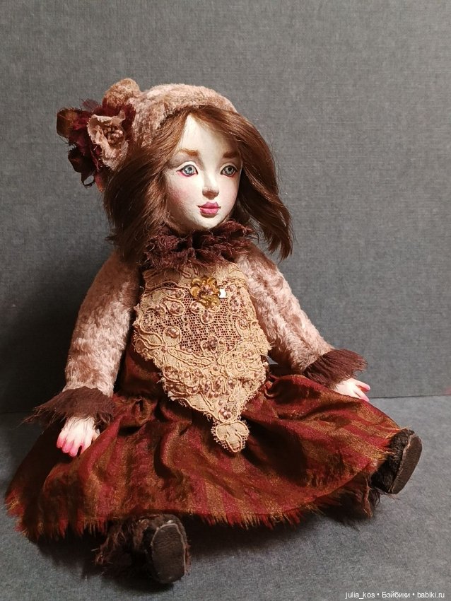 Тедди Долл Мишечка I — Авторские куклы (фото 5)