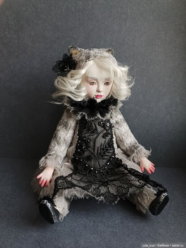 Тедди Долл Кошечка — Авторские куклы (фото 2)
