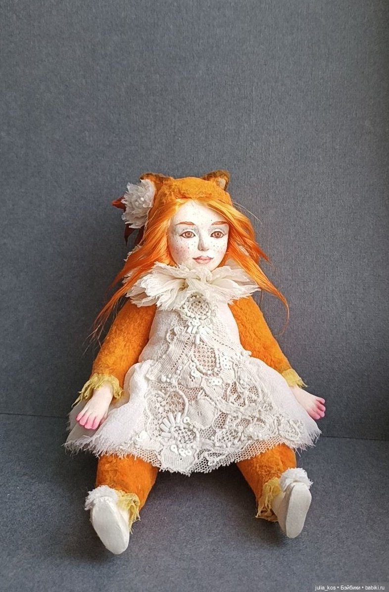 Тедди Долл Лиса — Авторские куклы (фото 5)