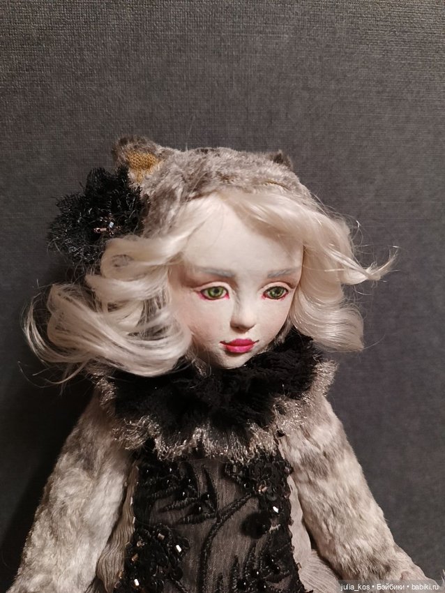 Тедди Долл Кошечка — Авторские куклы (фото 6)