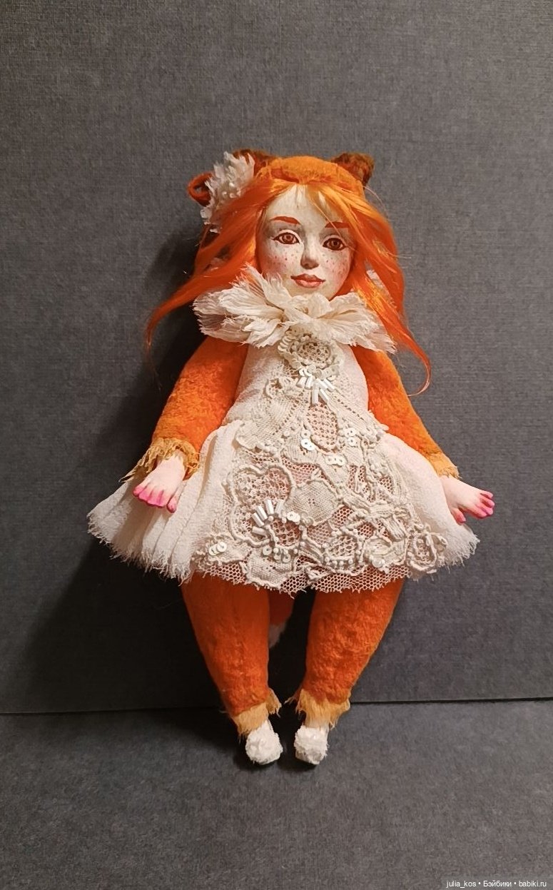 Тедди Долл Лиса — Авторские куклы (фото 8)