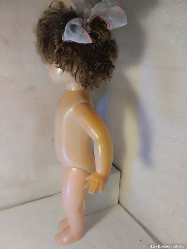 Кукла СССР Марина Родное платье с редким принтом (фото 10)