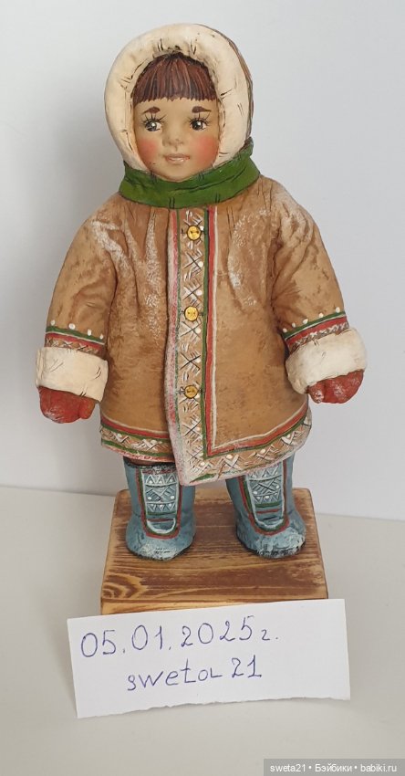 Игрушка новогодняя "Северный мальчик" (фото 2)