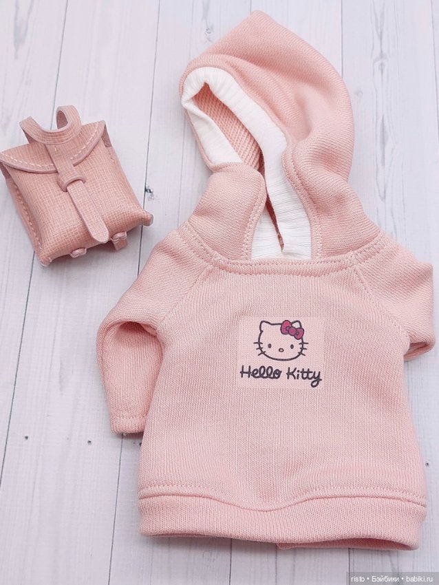 Комплект "Hello Kittу" с рюкзаком для пельменей Meadow dolls от Елены Грибановой (фото 8)
