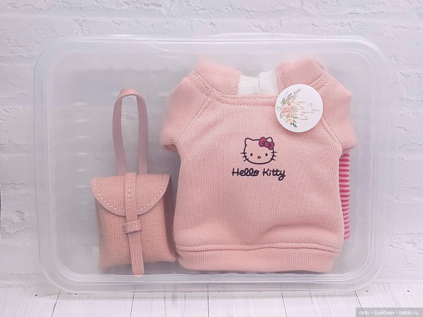 Комплект "Hello Kittу" с рюкзаком для пельменей Meadow dolls от Елены Грибановой (фото 9)
