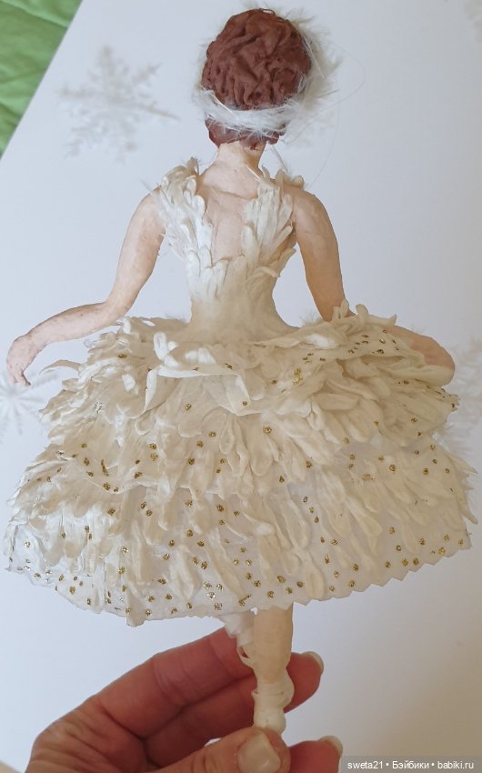 Ёлочная игрушка "Балерина" (фото 9)