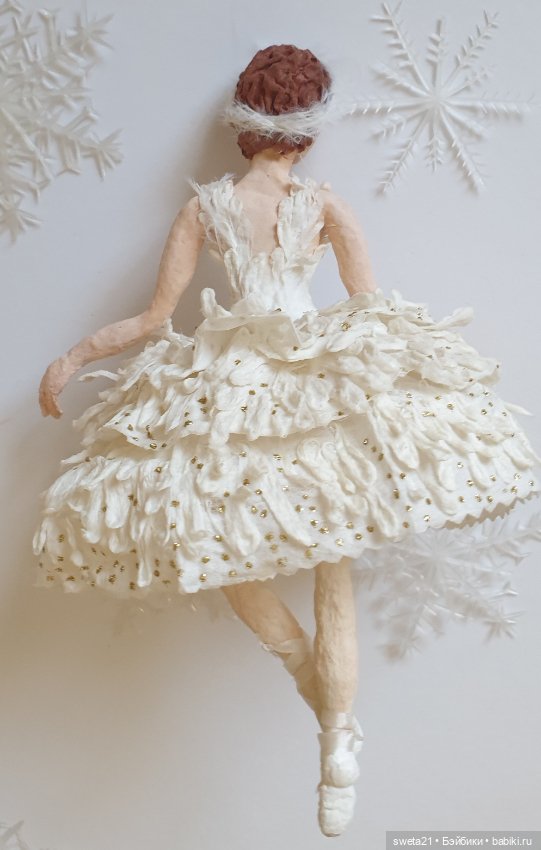 Ёлочная игрушка "Балерина" (фото 2)