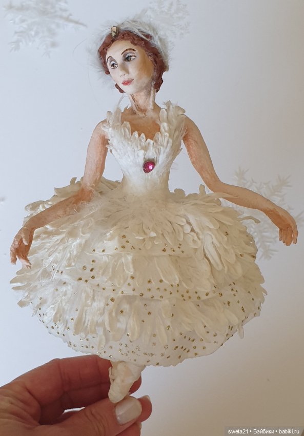 Ёлочная игрушка "Балерина" (фото 6)