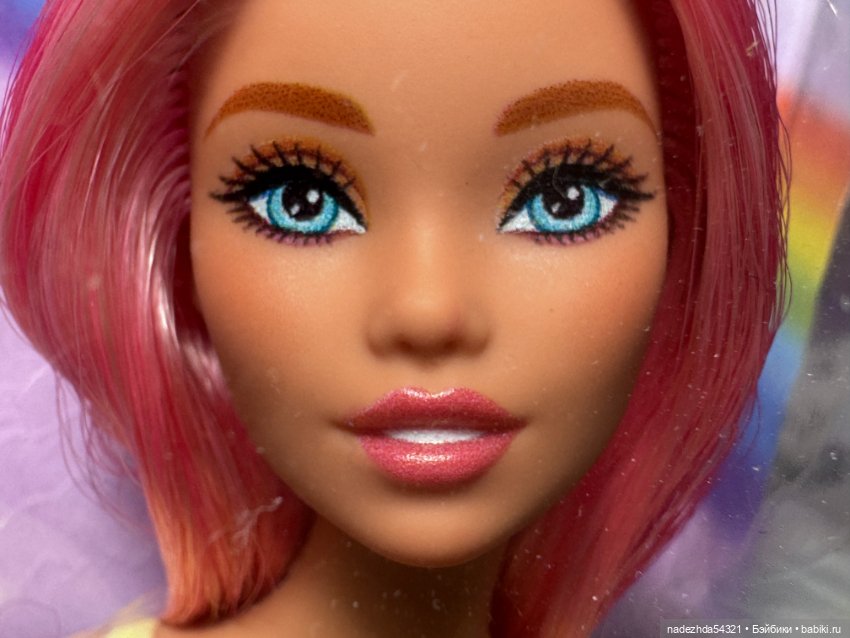 Русалка Одиль с розовыми волосами (фото 5)