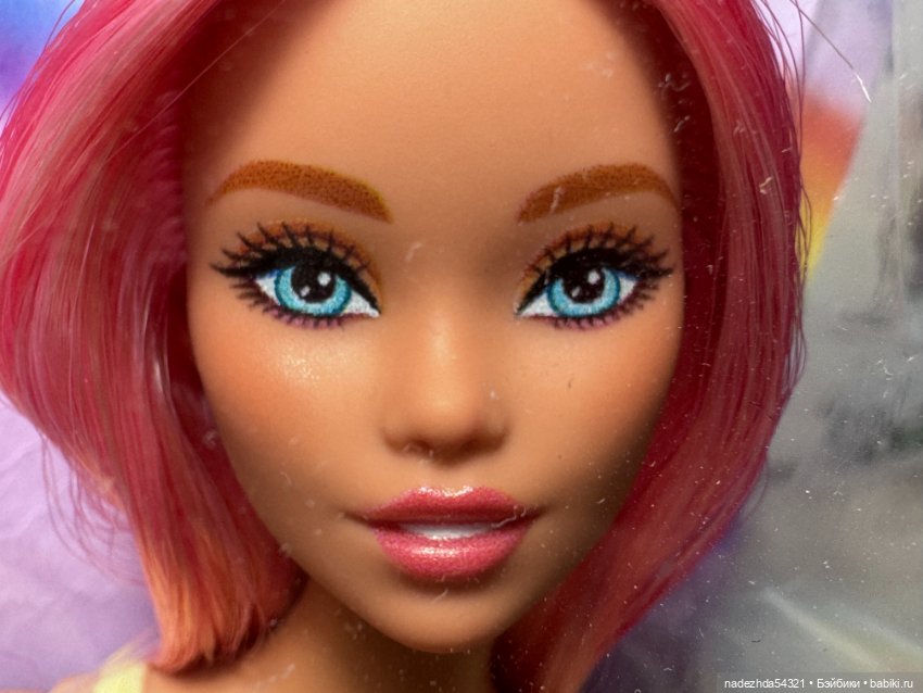 Русалка Одиль с розовыми волосами (фото 8)