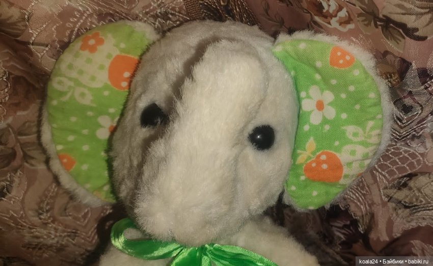 Игрушка СССР. Слон, слонёнок (фото 3)