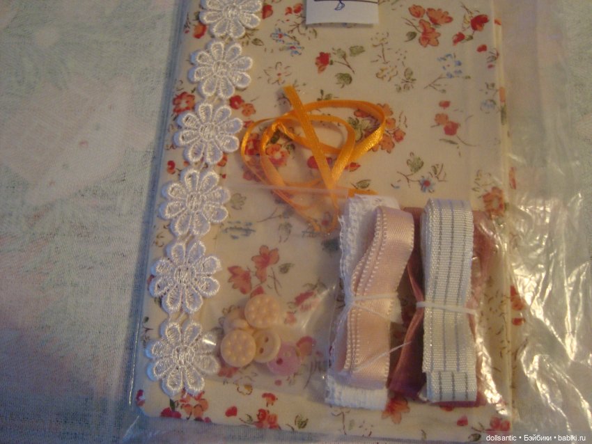 Набор для пошива платья небольшим куклам (фото 9)
