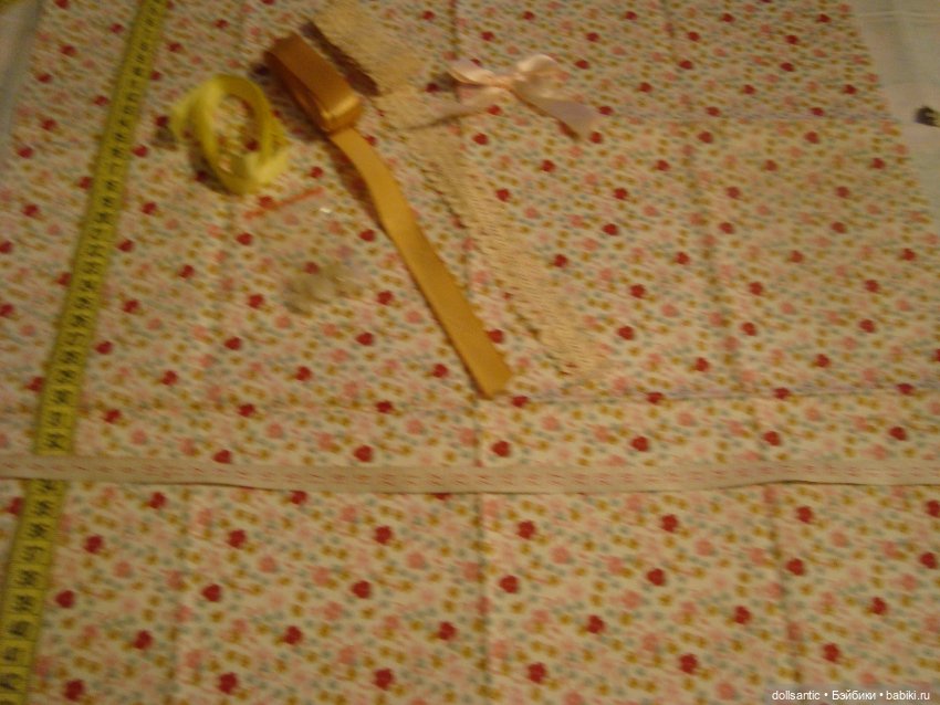 Набор для пошива платья небольшим куклам (фото 4)