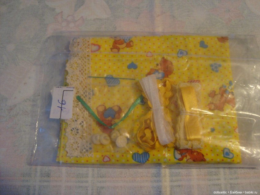 Набор для пошива платья куклам средних размеров (фото 9)