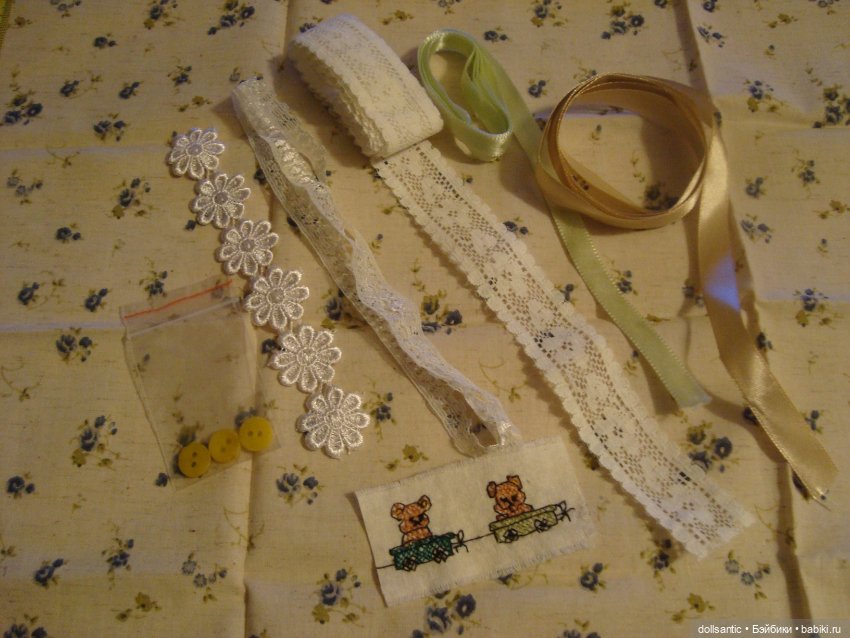 Набор для пошива платья куклам средних размеров (фото 2)