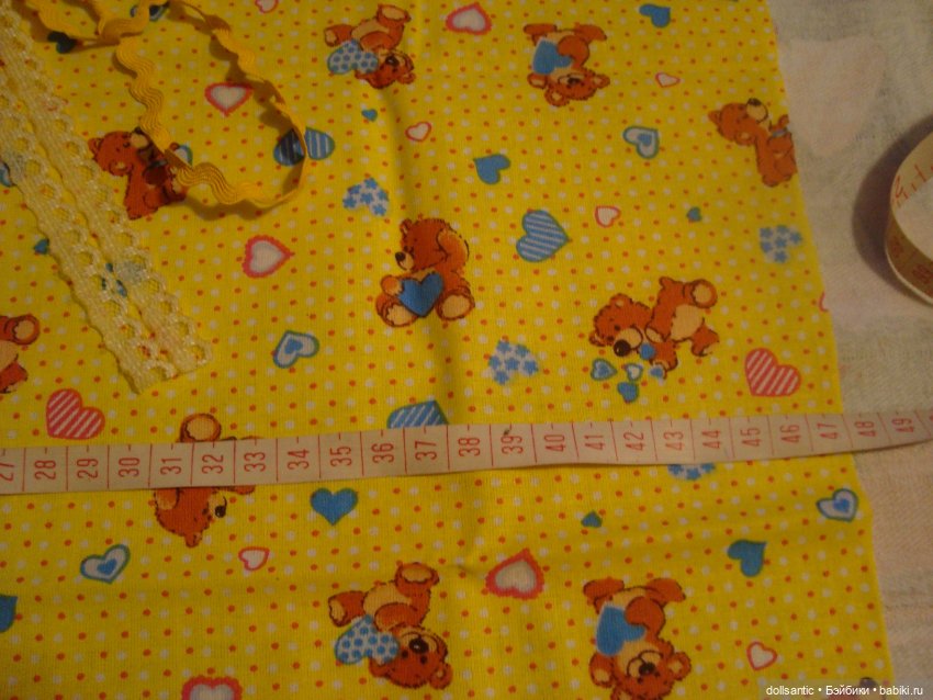 Набор для пошива платья куклам средних размеров (фото 7)