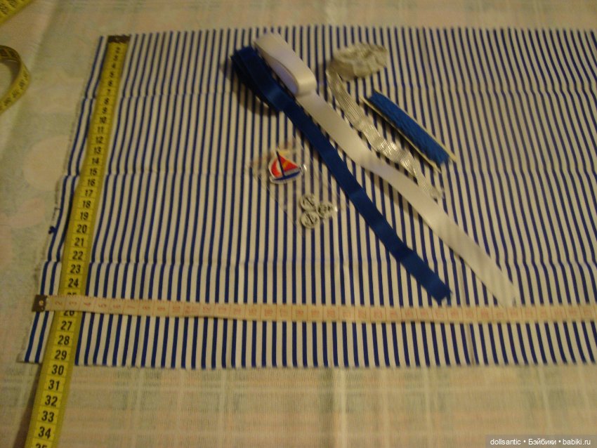 Набор для пошива платья небольшим куклам (фото 4)